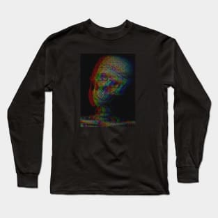 Trippy skull Long Sleeve T-Shirt